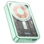 Внешний аккумулятор MagSafe Hoco Q14A 10000mAh Green
