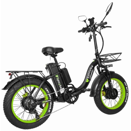 Электровелосипед Syccyba H2 Dual 15Ah Green