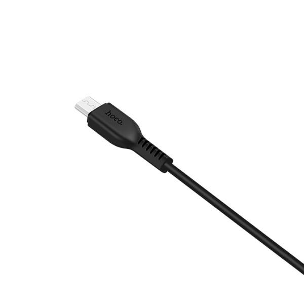 Кабель USB HOCO X13 Easy USB - MicroUSB 2А 1 м Черный