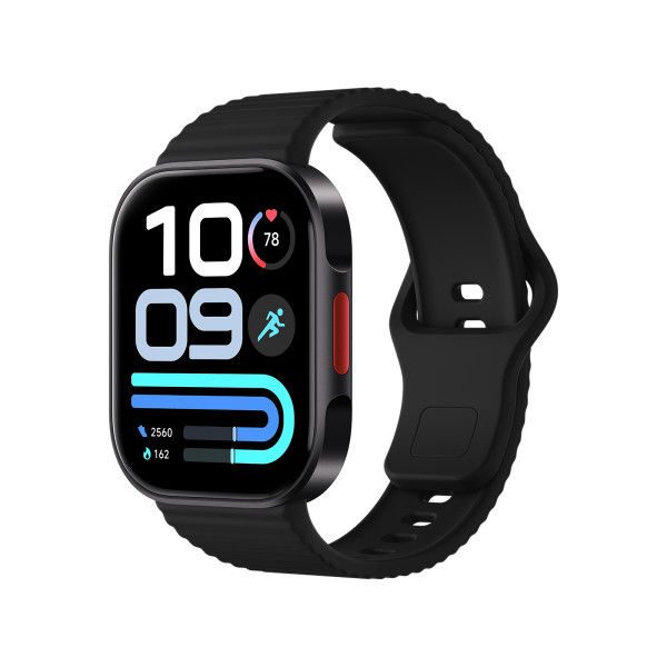 REDMI Watch 6 Lite Black — вид спереди на белом фоне