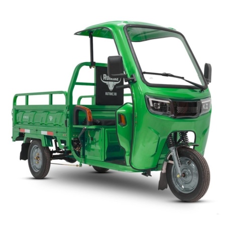 Грузовой электротрицикл Rutrike Глобус NEXT 1500 60V1200W (Темно-зеленый-3288)