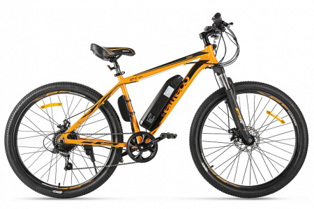 Электровелосипед Eltreco XT 600 (оранжево-черный-2127)