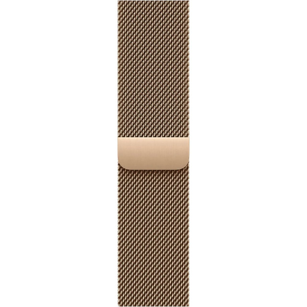 Apple Watch Series 10 GPS + Cellular 42mm Gold Titanium Case with Gold Milanese Loop (MX083)