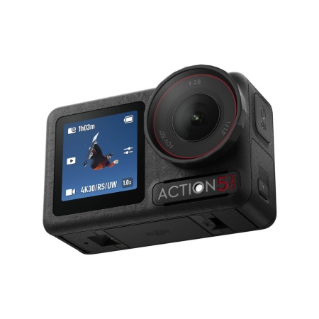 DJI Osmo Action 5 Pro — нижнее крепление и боковой ракурс