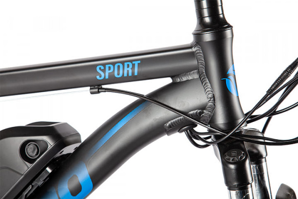 Велогибрид INTRO Sport (черно-синий-2683)