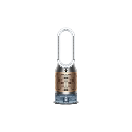 Очиститель-увлажнитель воздуха Dyson Purifier Humidify+Cool PH2 De-NOx PH05 White/Gold (EU) — главный вид на белом фоне