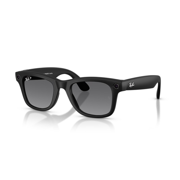 Ray‑Ban Meta Wayfarer Gen 2 RW4012 Matte Black / Polar Gradient Graphite, 50–22