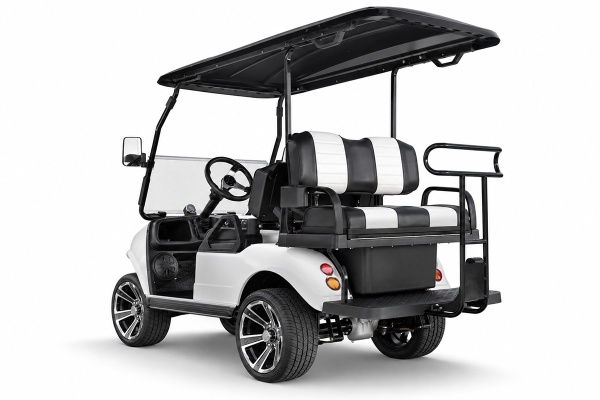 Гольфкар Rutrike Classic 4 (Белый) — четыре места, белый кузов