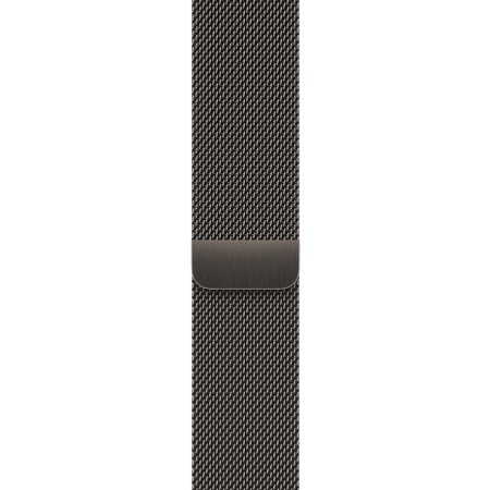 Apple Watch Series 9, 41 mm, корпус из нержавеющей стали цвета «графит», миланский сетчатый ремешок цвета «графит»