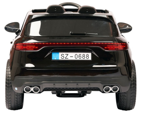 Детский электромобиль Джип Porsche Cayenne YPD7496 4x4 Черный краска