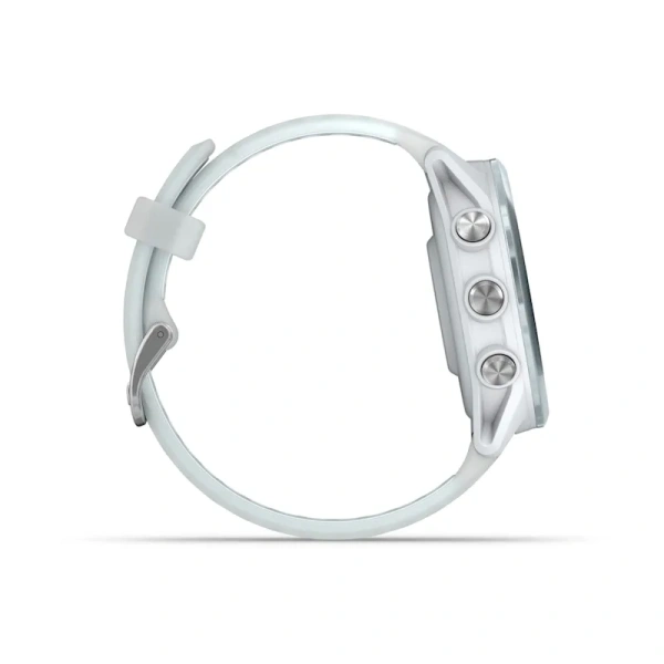 Спортивные часы Garmin Forerunner 570 42 мм, безель Cloud Blue, ремешок полупрозрачный белый/голубой (010-02970-01)