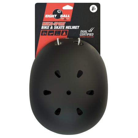 Шлем защитный Eight Ball Black (14+) - чёрный