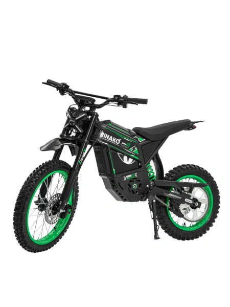 Электропитбайк Minako Pit R 60V 23Ah — Зелёный
