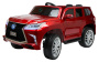 Детский электромобиль Джип Lexus LX 570 YHO9171 4x4 Красный краска
