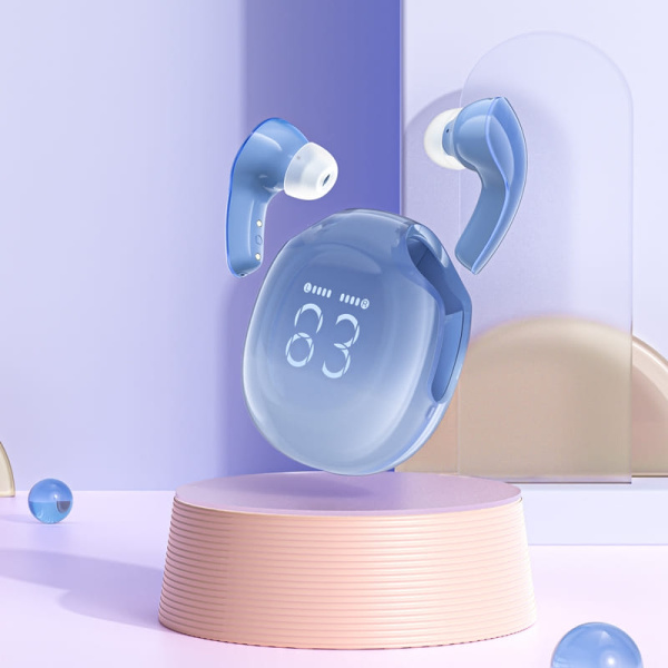 Беспроводные наушники AceFast T9 Blue
