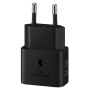 Сетевое зарядное устройство Samsung 25W Черный