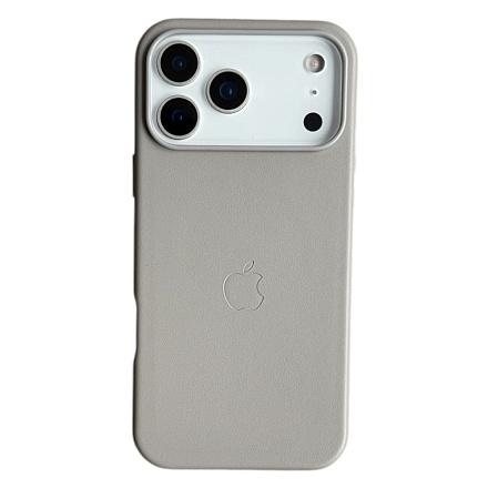 Чехол Leather Case Iphone 17 Pro Light Gray MTEW2FE/A