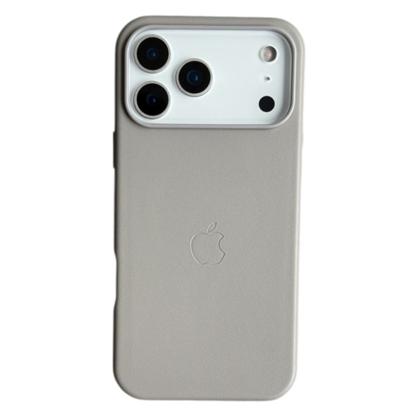 Чехол Leather Case Iphone 17 Pro Max Light Gray MTEW2FE/A