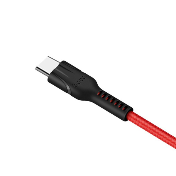 Кабель USB HOCO U31 Benay, USB - Type-C, 2.4А, 1 м, красный