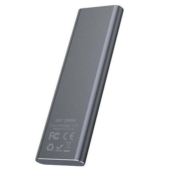 Внешний накопитель SSD Hoco UD7 256GB (USB/Type-C) Серый
