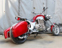 Электромотоцикл GreenCamel Chopper C200, 72V 3000W R15 красный