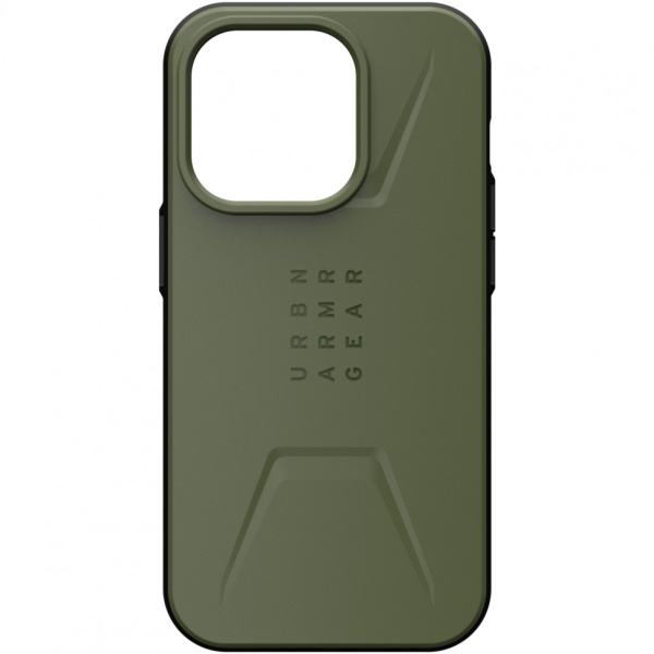 Чехол с поддержкой MAGSAFE Uag Civilian для iPhone 14 6.1", цвет оливковый (Olive Drab)