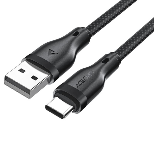 Кабель USB-A to USB-C AceFast C8-04 Black