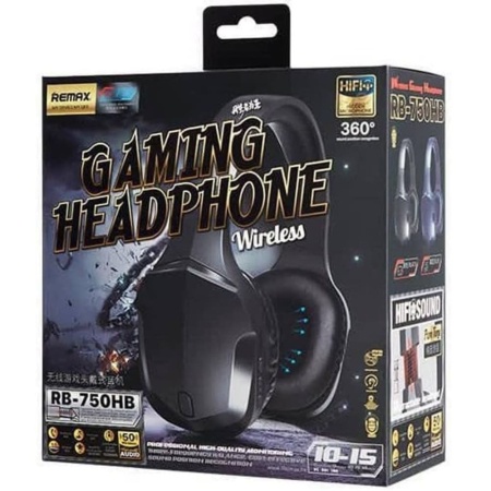 Наушники Remax Gaming Wireless Headphone RB-750HB Черные