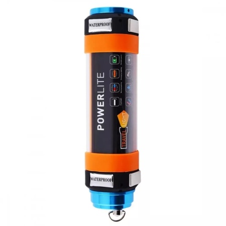 Фонарь-лампа мультисвет водонепроницаемая 15см Power Lite T-15