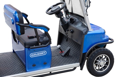 Гольфкар мини Gelbert Sirma 60V 1200Вт (Синий-2919)