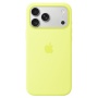 Чехол Silicone Case MagSafe 17 Pro Max Neon Yellow