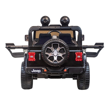 Детский электромобиль Джип Jeep Rubicon DK-JWR555 черный