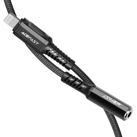 Переходник Acefast C1-05 Lightning - jack 3.5mm Черный