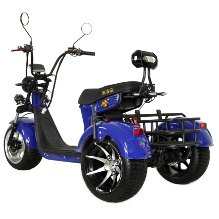Электротрицикл Ikingi M13 Pro Trike Синий