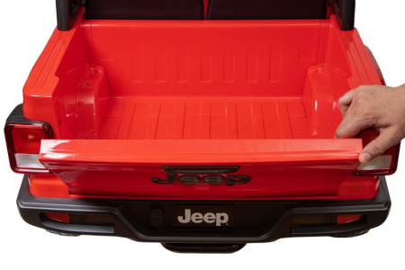 Детский электромобиль Джип Jeep Rubicon 6768R Красный