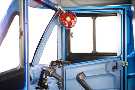 Грузовой электротрицикл Rutrike КАРГО Кабина Универсал 1500 60V1000W (Зеленый-2905)