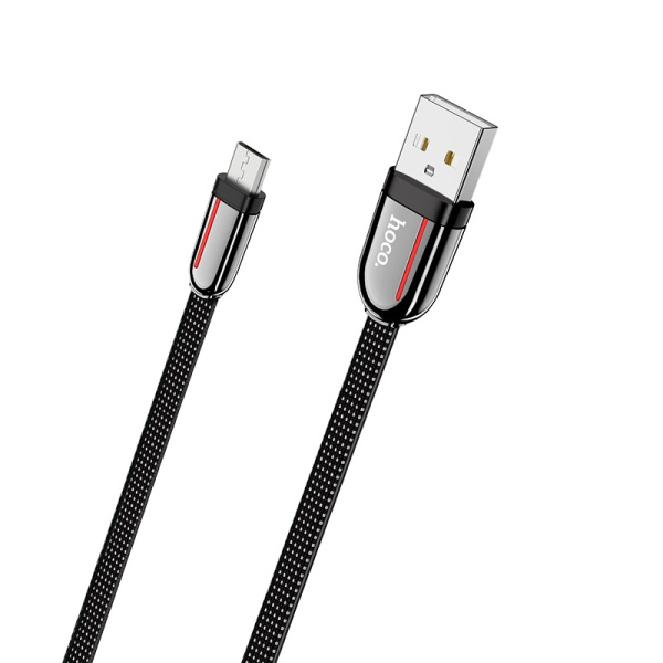 Кабель USB HOCO U74 Grand USB - Micro USB 2.4 А 1.2м (черный)