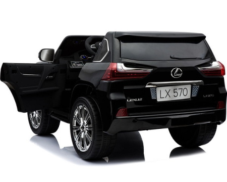 Детский электромобиль Lexus LX570 BK - F570 Черный(краска)
