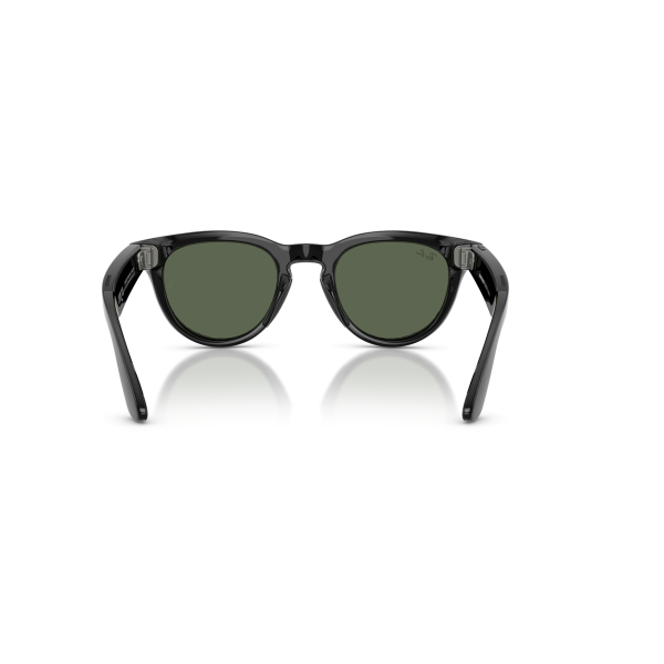 Ray‑Ban Meta Headliner Gen 2 RW4013 601/71 Shiny Black / G-15 Green, 50–23