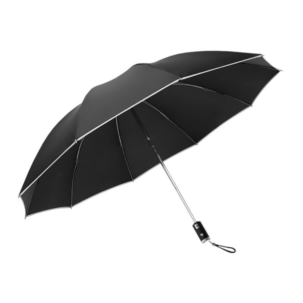 Автоматический реверсивный зонт с фонарем Xiaomi Zuodu ZD-BL Черный