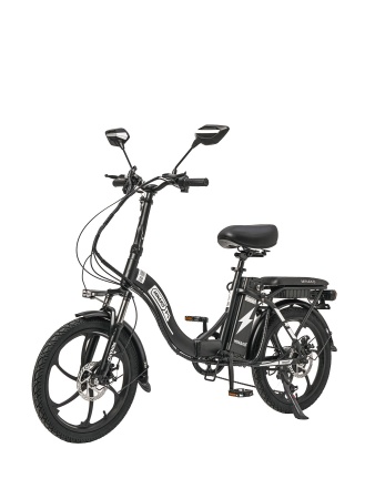 Электровелосипед Minako F7 Черный (48V/10Ah) — официальный фотоматериал