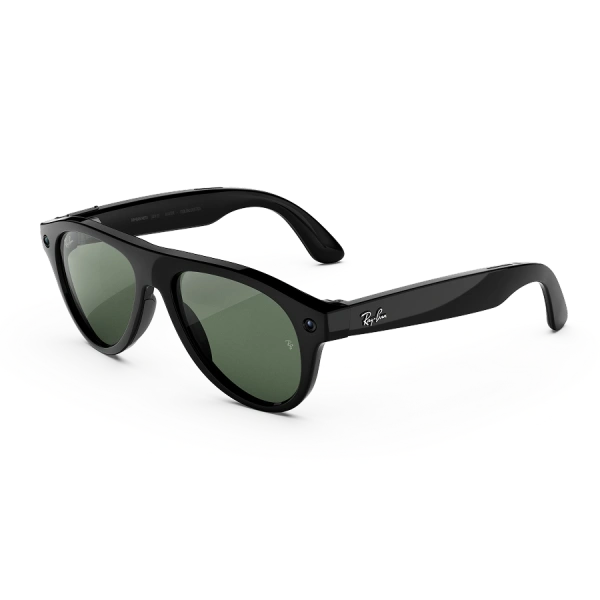 Умные очки Ray-Ban Meta Aviator Gen 3 Shiny Black / Transitions Graphite Green, Standard
