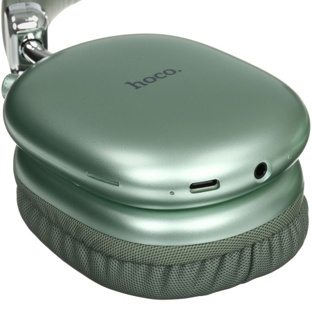 Беспроводные наушники накладные Hoco W35 Max Joy, Bluetooth, 800 мАч, зеленый