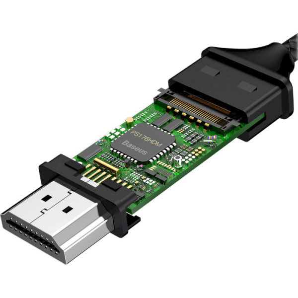 Кабель HDMI BASEUS Male Video Type-C - HDMI 0.5A 1.8м Серый (CATSY-0G)