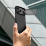 Чехол NILLKIN CarboProp Magnetic case (Translucent Black Camera cover) 17 Pro Max Black