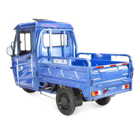 Грузовой электротрицикл Rutrike КАРГО Кабина обогрев 1500 60V1000W (Черный-2850)