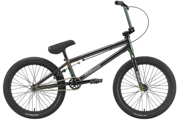 Велосипед TechTeam BMX TT Millennium 20"х20.5" 2020 Темно-зеленый