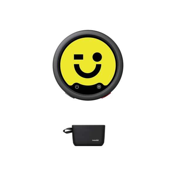 Передатчик беспроводного микрофона Insta360 Mic Pro, графитовый чёрный