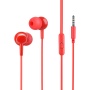 Проводные наушники Hoco M14 inital, Jack 3.5mm, 1.2 м, красный