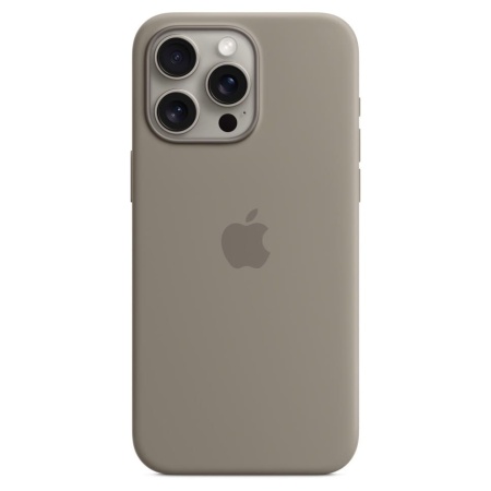 Чехол Silicone Case MagSafe Iphone 15 Pro Max Хаки